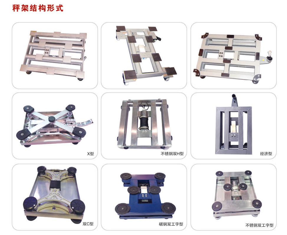 电子台秤秤架结构形式多样鲁南衡器